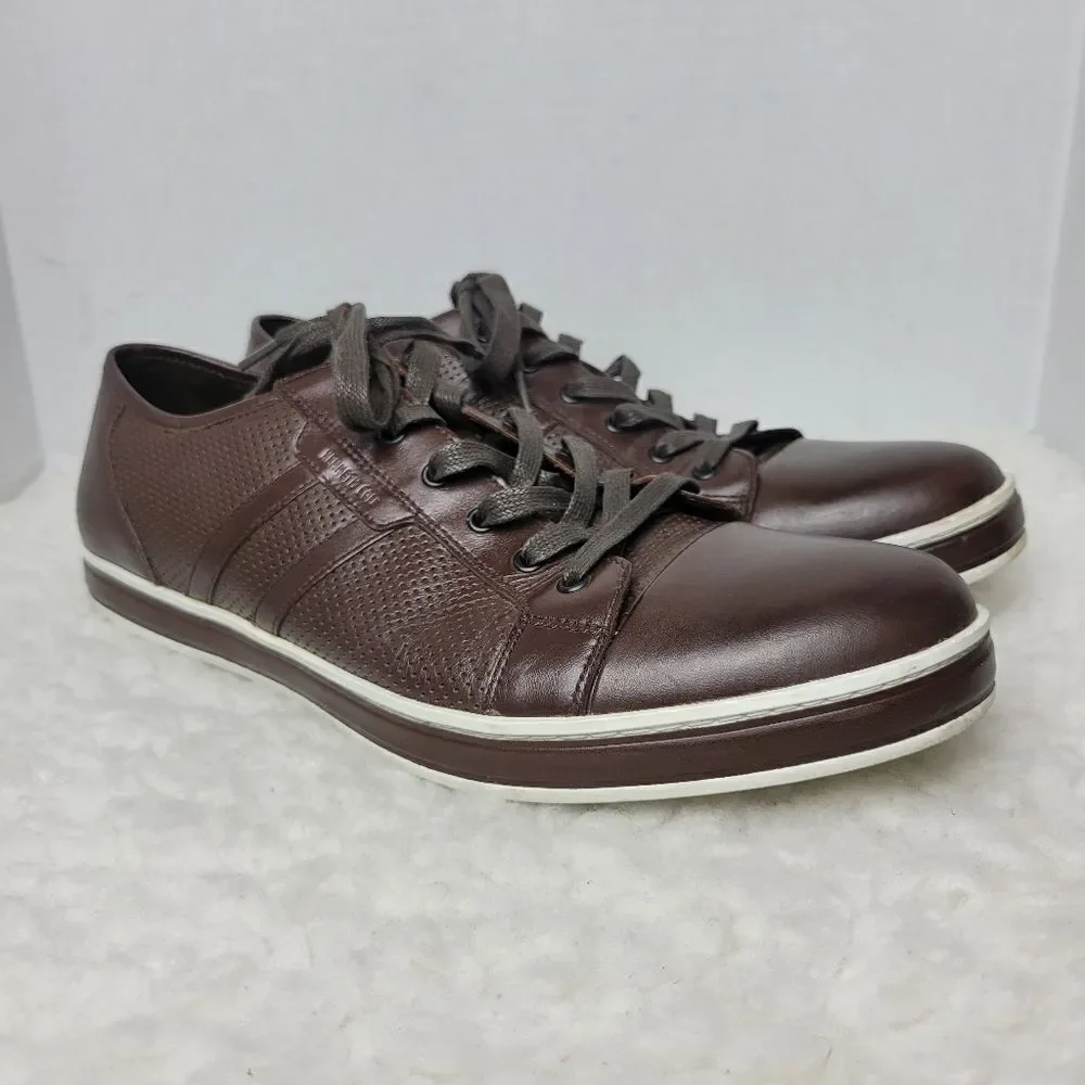 Kenneth Cole New York Brand Wagon 2 Men's Size 11 M Brown Leather Sneaker